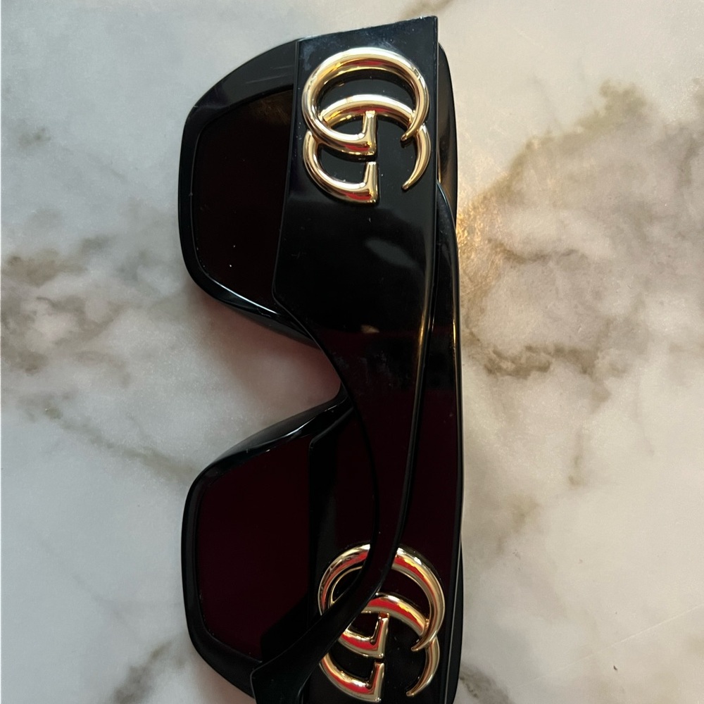 Black and Gold Sunglasses